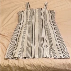 A blue and white stripe dress from Forever 21